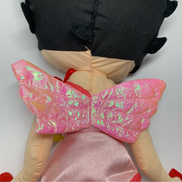 Vintage 2004 PINK CUPID BETTY BOOP
Collectible 16" Large Plush Toy Doll King - Picture 5 of 13